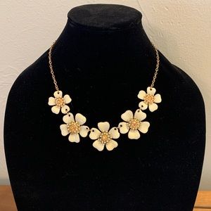 J.Crew floral necklace